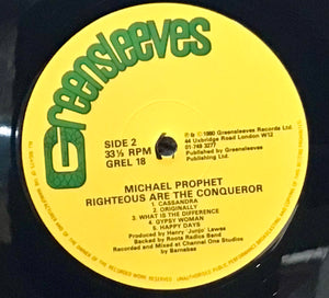 Michael Prophet – Righteous Are The Conqueror