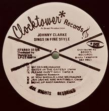 Cargar imagen en el visor de la galería, Johnny Clarke – Sings In Fine Style

