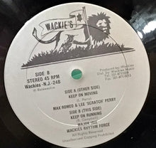 Cargar imagen en el visor de la galería, Max Romeo &amp; Lee Perry / Major Irie &amp; Wackies Rhythm Force – Keep On Moving / Keep On Running
