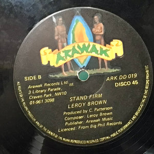 Leroy Brown – Give Thanks / Stand Firm