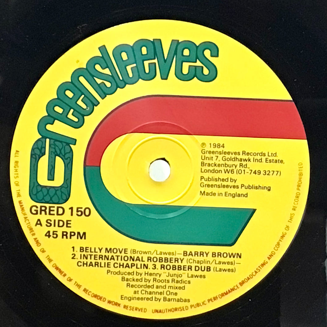 Barry Brown / Charlie Chaplin – Belly Move / International Robbery