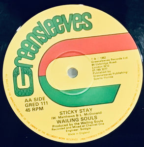 Wailing Souls – They Don't Know Jah / Sticky Stay
