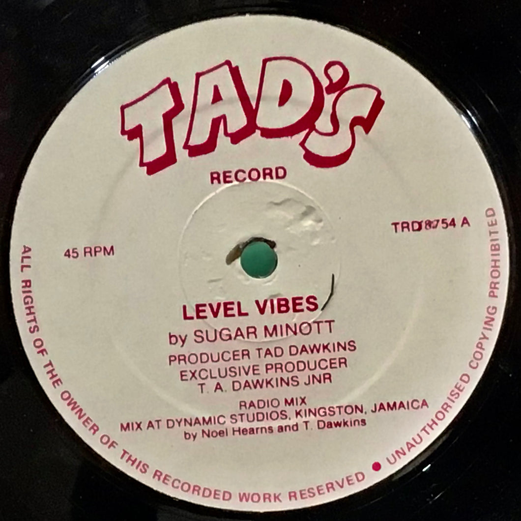 Sugar Minott – Level Vibes