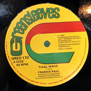 Frankie Paul / Singie Singie – Tidal Wave / Jailhouse