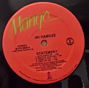 Ini Kamoze – Statement