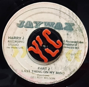 Delroy Wilson – Last Thing On My Mind