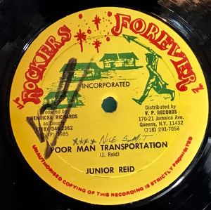 Junior Reid / Papa Tayon – Poor Man Transportation / Walk-A-Ton