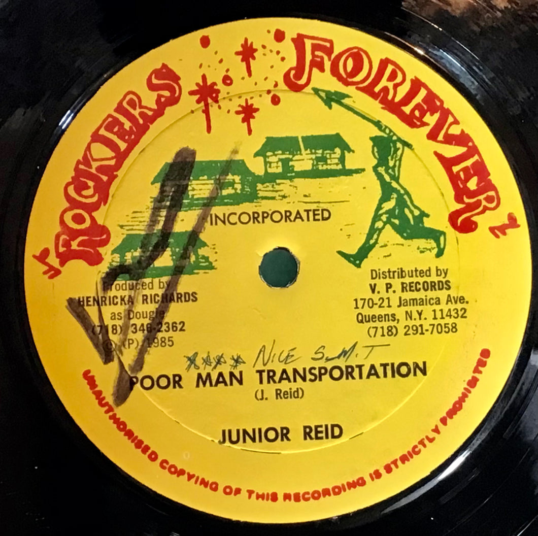 Junior Reid / Papa Tayon – Poor Man Transportation / Walk-A-Ton