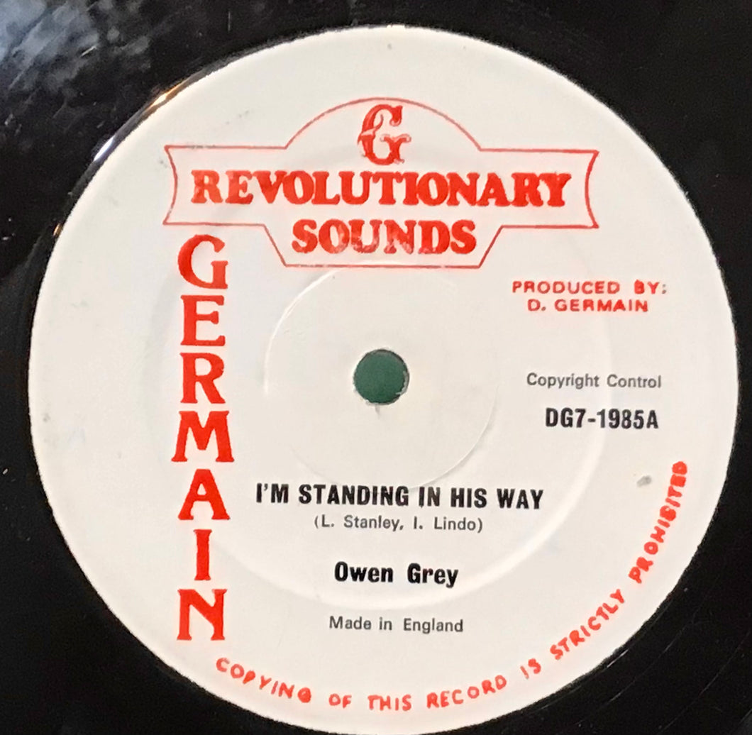 Owen Grey– I'm Standing In His Way