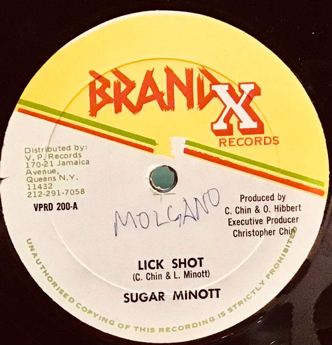 Sugar Minott – Lick Shot