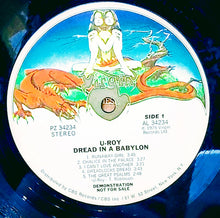 Cargar imagen en el visor de la galería, U-Roy – Dread In A Babylon
