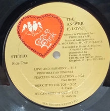Cargar imagen en el visor de la galería, Fred Bryan &amp; The Allstars – The Answer Is Love...
