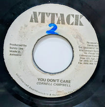 Cargar imagen en el visor de la galería, Cornell Campbell – You Don't Care / Undying Love
