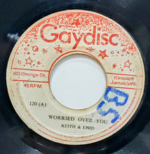 Cargar imagen en el visor de la galería, Keith And Enid – Worried Over You / Everything Will Be Alright
