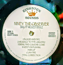 Cargar imagen en el visor de la galería, Niney The Observer – Sing It Wicked Style
