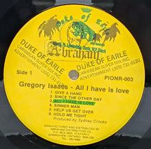Cargar imagen en el visor de la galería, Gregory Isaacs – All I Have Is Love
