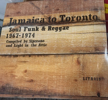 Cargar imagen en el visor de la galería, Various – Jamaica To Toronto (Soul Funk &amp; Reggae 1967 - 1974)
