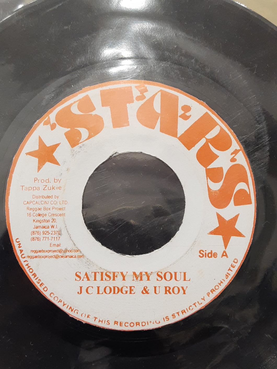 J C Lodge & U Roy - Satisfy My Soul