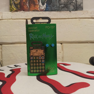 rick and morty teenage engineering pocket operator synth sampler