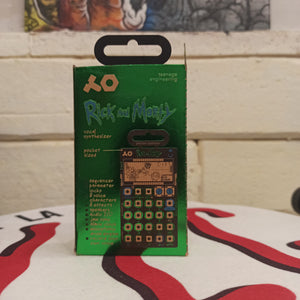 rick and morty teenage engineering pocket operator synth sampler