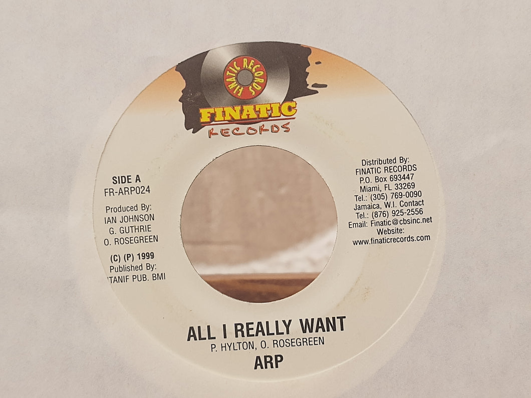 ARP - All I Really Want