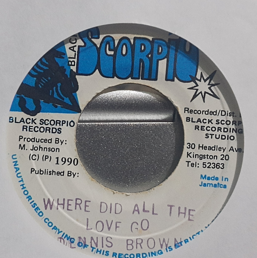 Dennis Brown - Where Did All The Love Go