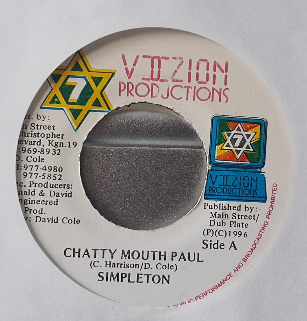 Simpleton - Chatty Mouth Paul