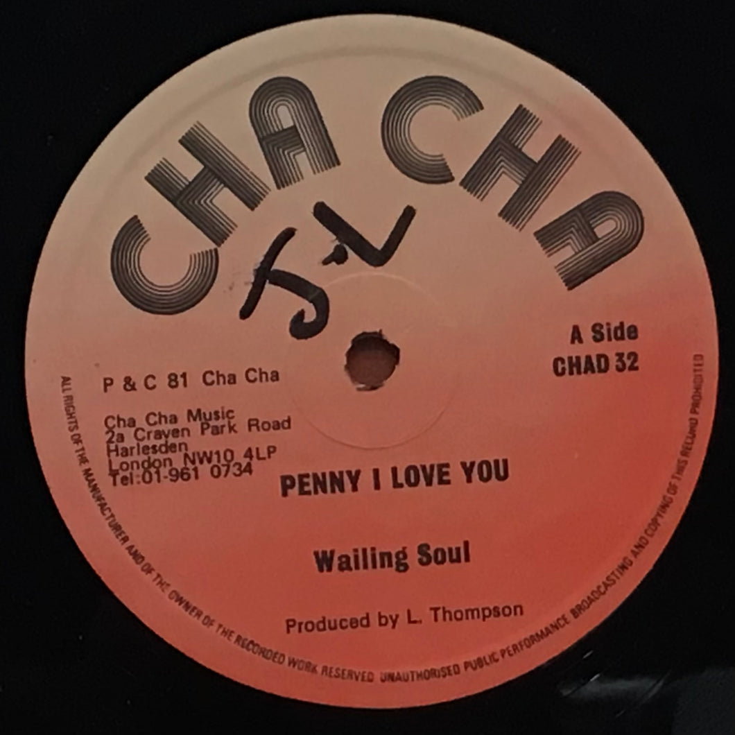 Wailing Soul/ Earl 16– Penny I Love You / Black Man Time