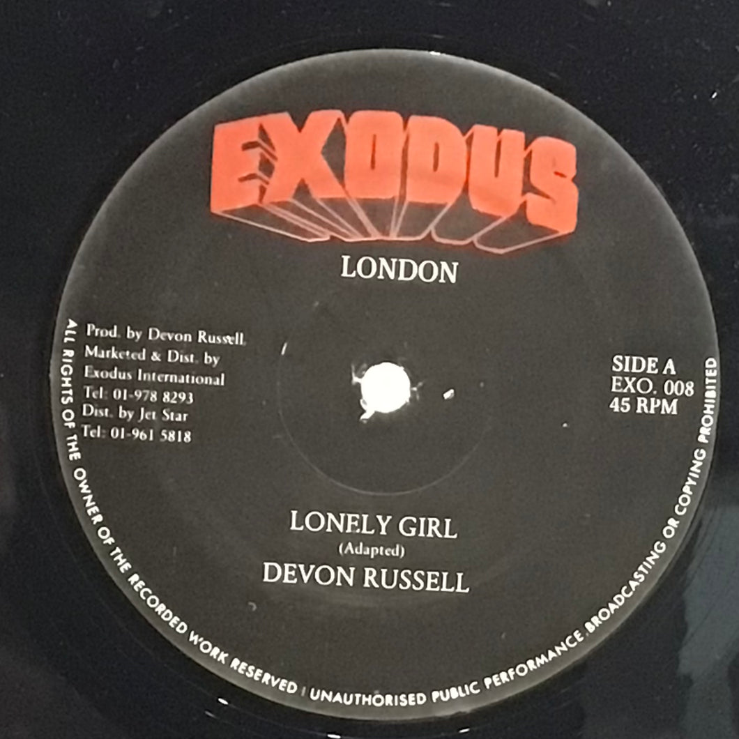 Devon Russell – Lonely Girl (Adapted) / Will Power Of Love