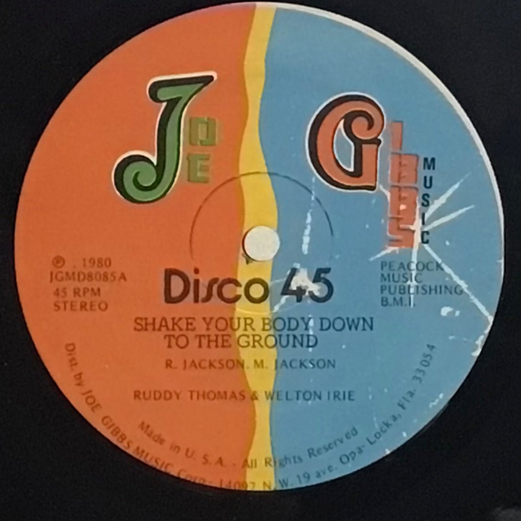 Ruddy Thomas & Welton Irie / Joe Gibbs – Shake Your Body Down To The Ground/Funky Reggae Party