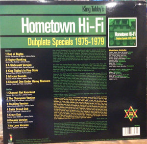 King Tubby ‎– King Tubby's Hometown Hi-Fi (Dubplate Specials 1975-1979)