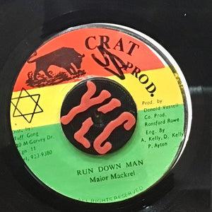 Major Mackrel– Run Down Man