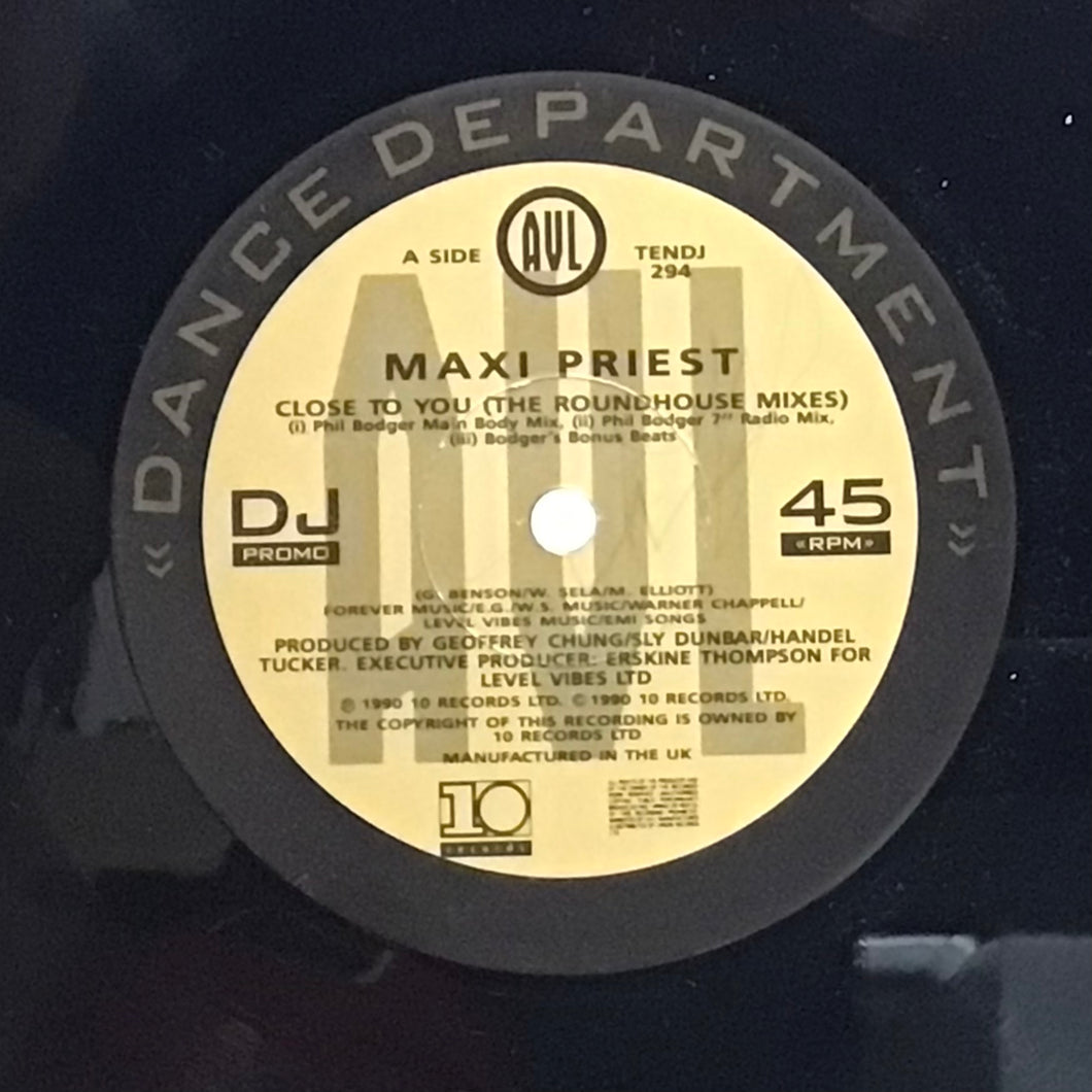 Maxi Priest – Close To You (The Roundhouse Mixes)