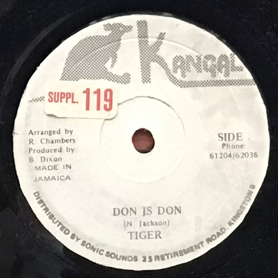 Tiger – Don Is Don