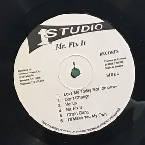 Winston Francis – Mr. Fix It