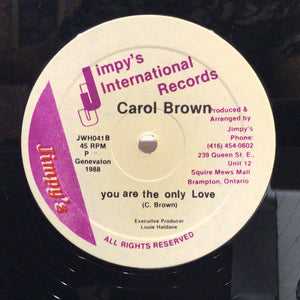 Leroy Gibbon/ Carol Brown – Medlay Three / Dub / You Are The Only Love