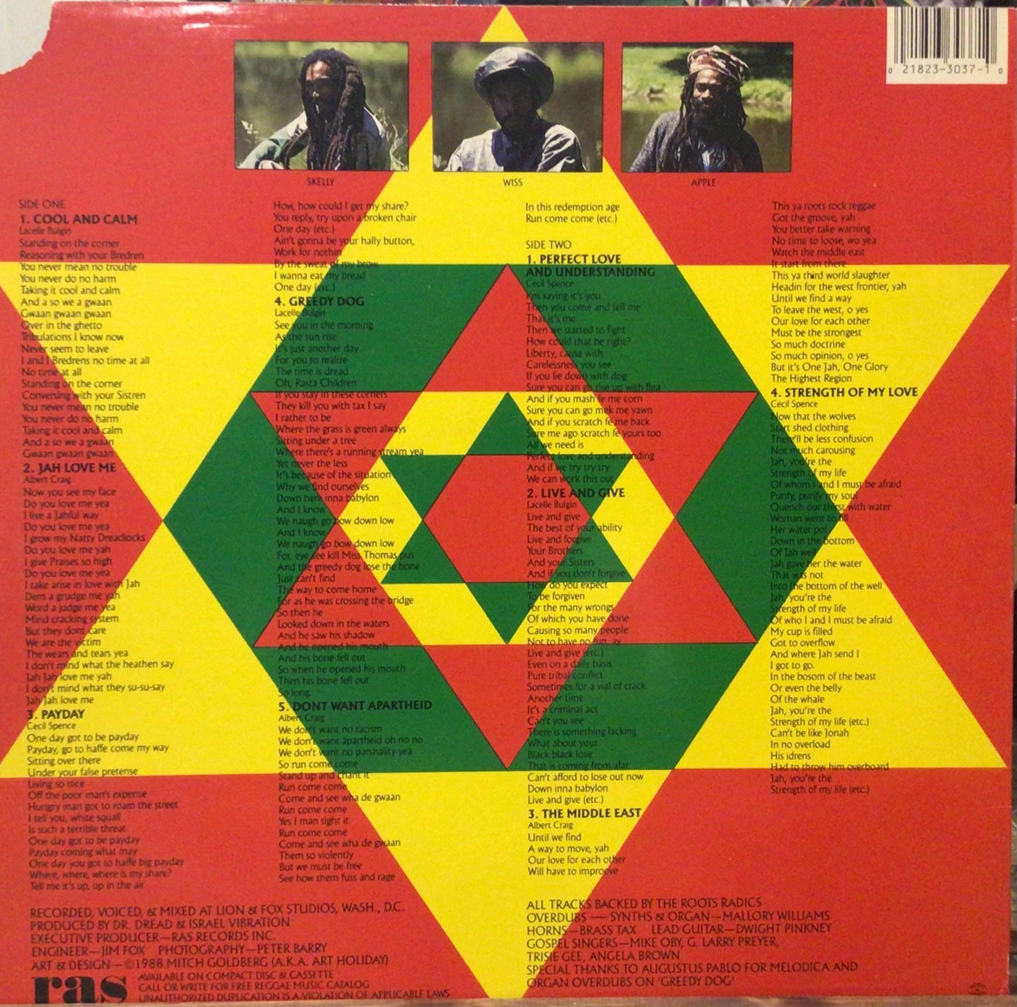 Israel Vibration Strength Of My Life YLC-RECORDS Israel Vibration Strength Of My Life YLC-RECORDS
