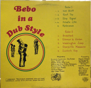 Bebo – Bebo In A Dub Style Volume 1