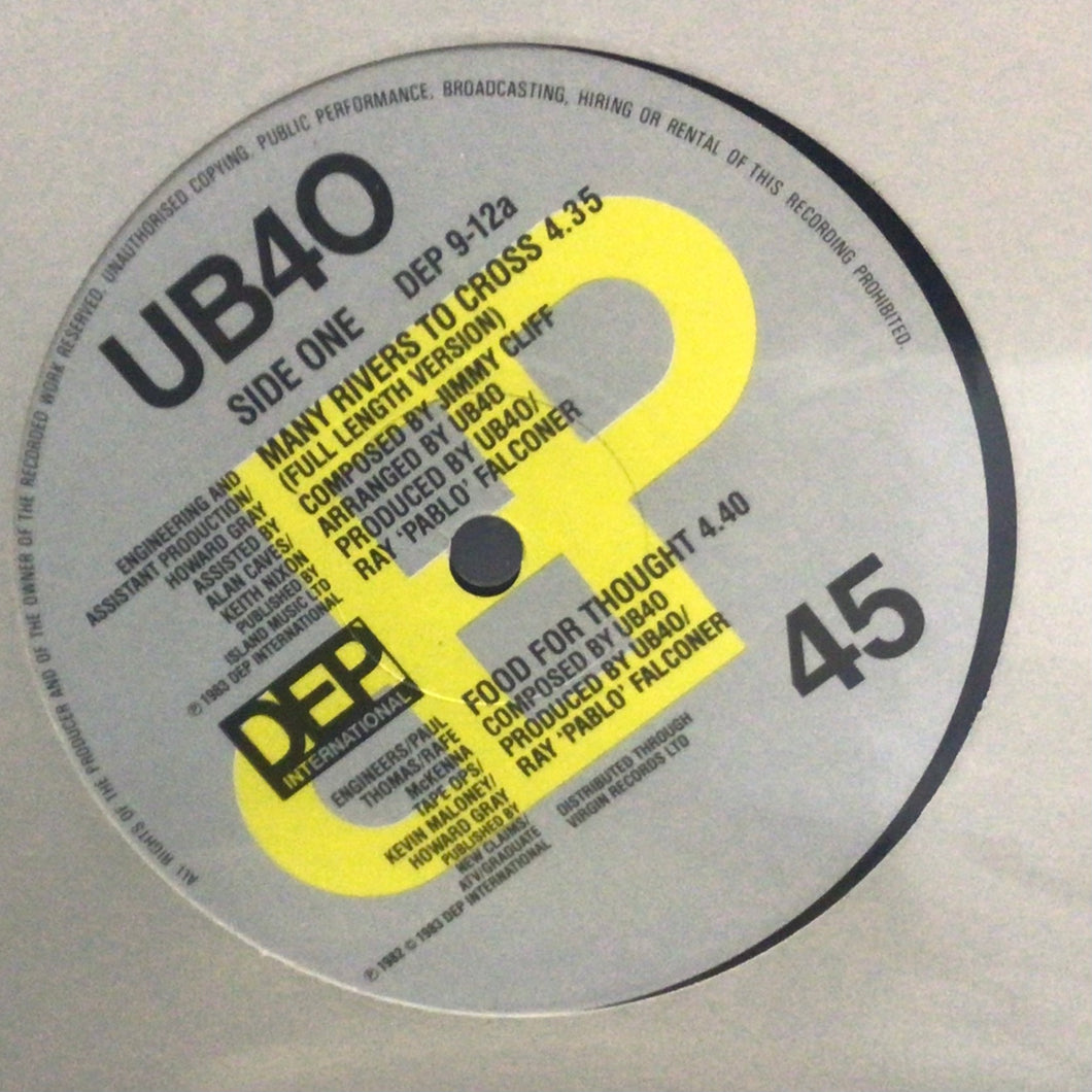 UB40 – Many Rivers To Cross