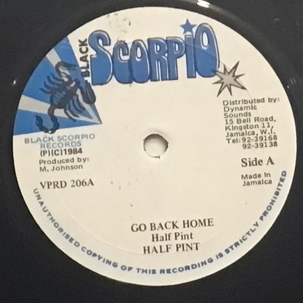 Half Pint – Go Back Home