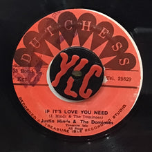 Cargar imagen en el visor de la galería, Justin Hinds &amp; The Dominoes, Treasure Isle All Stars – Sinners Where Are You Gonna Hide / If It&#39;s Love You Need
