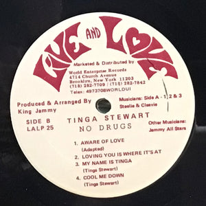 Tinga Stewart – No Drugs