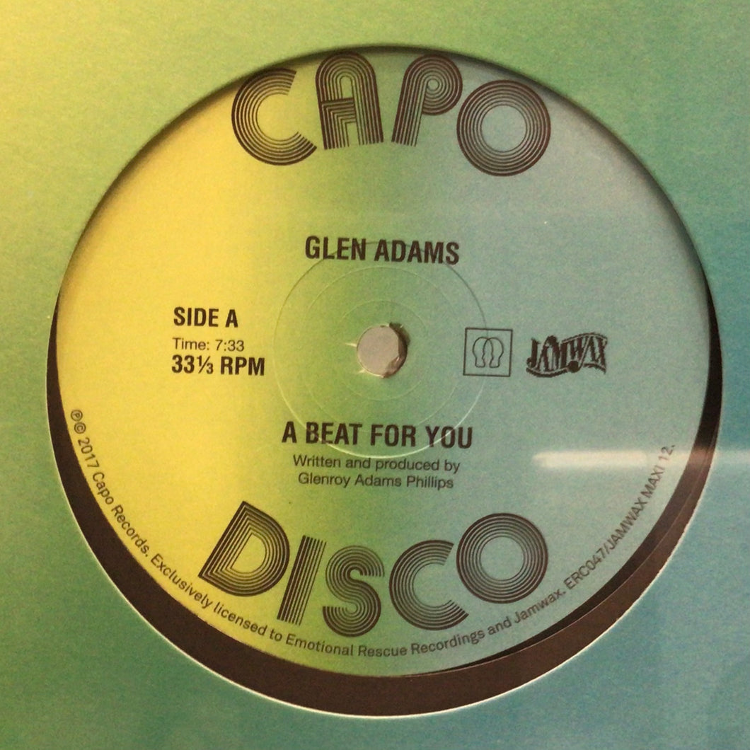 Glen Adams – A Beat For You