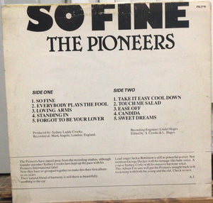 The Pioneers – So Fine