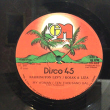 Cargar imagen en el visor de la galería, Barrington Levy / Kojak &amp; Liza, Joe Gibbs &amp; The Professionals – My Woman / Ten Thousand Gal / Cast Eye Boy
