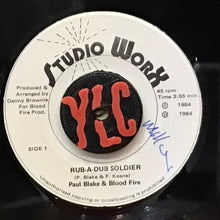 Cargar imagen en el visor de la galería, Paul Blake &amp; Blood Fire – Rub-A-Dub Soldier
