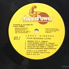 Cargar imagen en el visor de la galería, Leroy Gibbons – Four Season Lover
