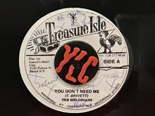 Cargar imagen en el visor de la galería, he Melodians – You Don't Need Me / I'll Get Along Without You
