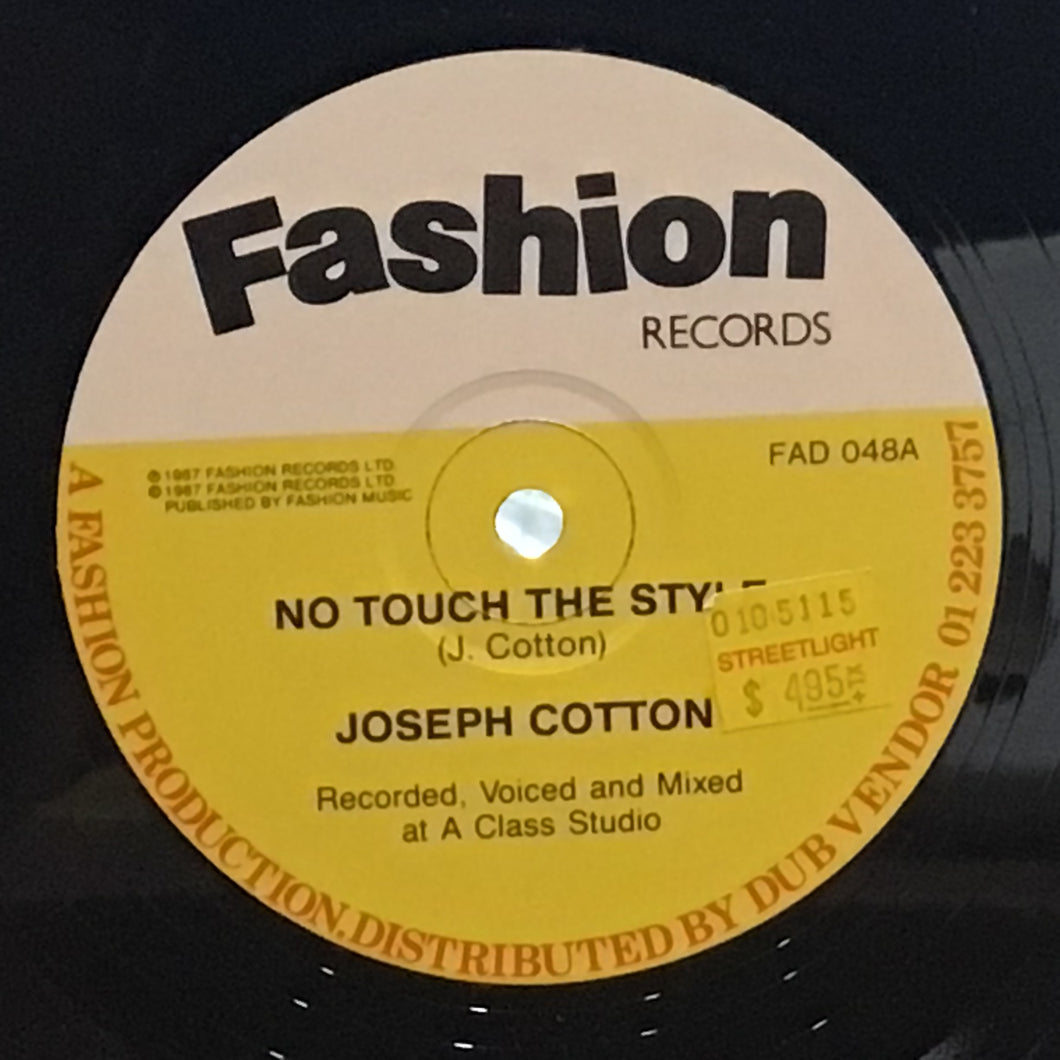 Joseph Cotton – No Touch The Style