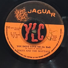 Cargar imagen en el visor de la galería, Toots &amp; The Maytals / The Dynamites – You Don't Love Me ( So Bad)
